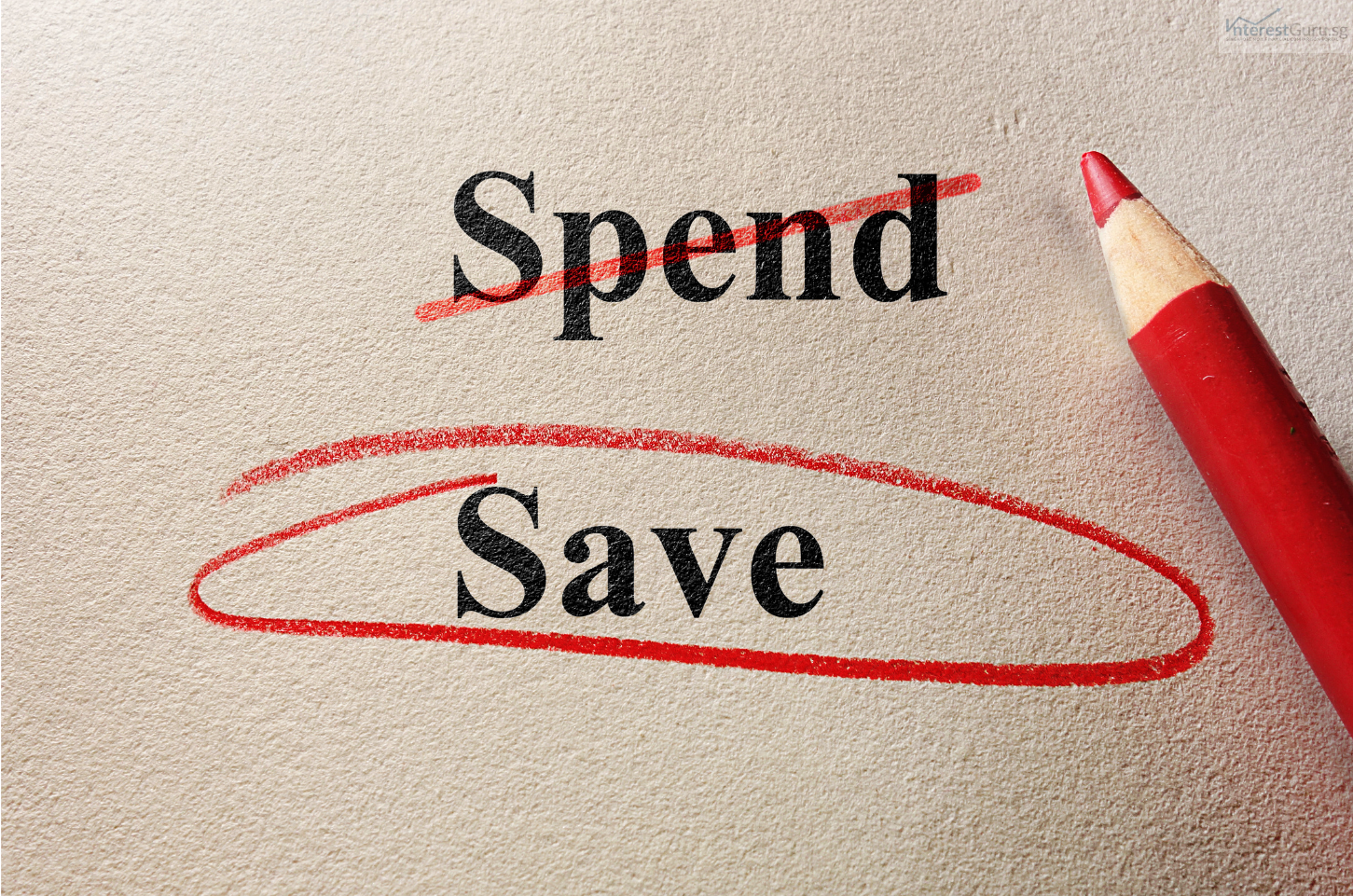 Save, not spend